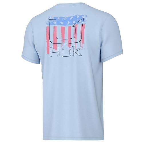 HUK - Kid's Performance Fishing Graphic Tee, Short Sleeve T-Shirt for Kids - Image 1