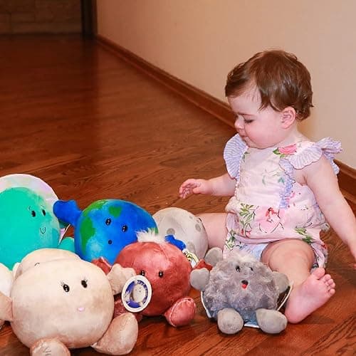 Celestial Buddies Plush Solar System Set 12 Piece Buddy Science Astronomy Space Educational Stuffed Planet Toys thumbnail 2