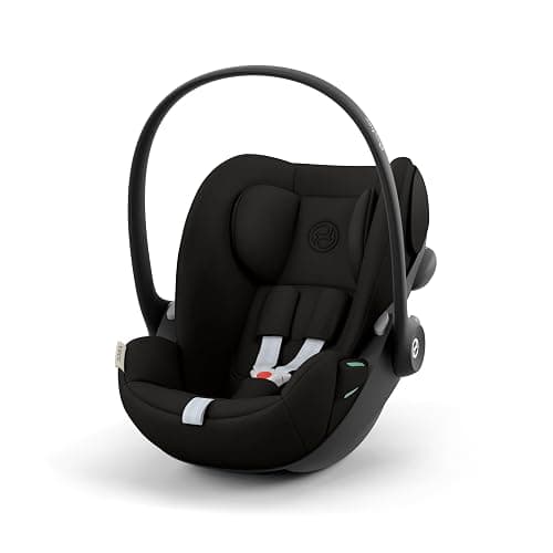 CYBEX Gold Seggiolino auto Cloud G i-Size Comfort, Incl. riduttore per neonati, Dalla nascita a circa 24 mesi, Per bambini da 40 cm a 87 cm, Max. 13 kg, Magic Black - Image 1