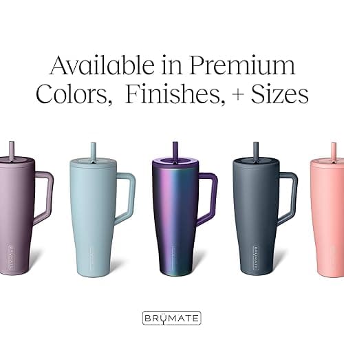 BrüMate Era 40 oz Tumbler with Handle and Straw | 100% Leakproof Insulated Tumbler with Lid and Straw | Made of Stainless Steel | Cup Holder Friendly Base | 40oz (Sage) - Sage - 40oz thumbnail 3
