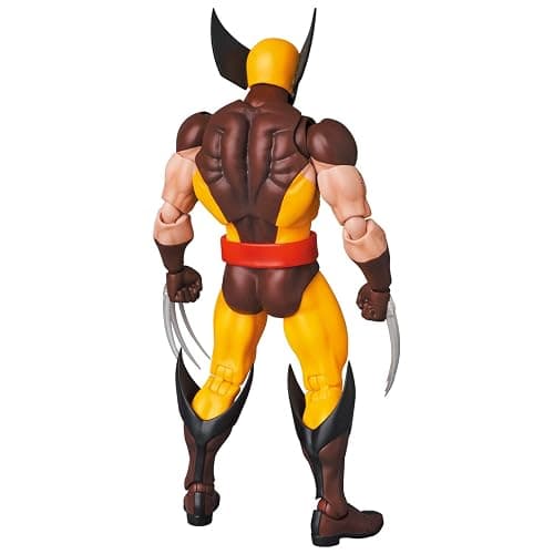 Lingtoolator MAFEX No. 138 Wolverine (BROWN COMIC Ver.) Total Height: Approx. 5.7 inches (145 mm), Painted Action Figure thumbnail 2