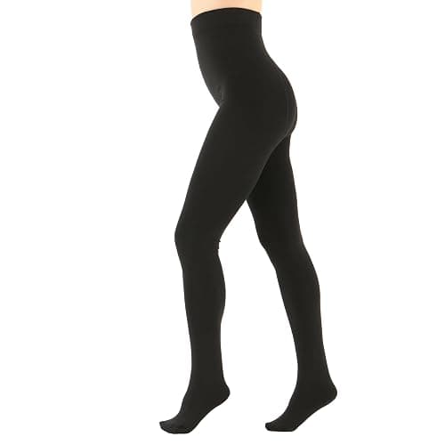 EVERSWE Women's Opaque Fleece Lined Tights, Thermal Tights thumbnail 2