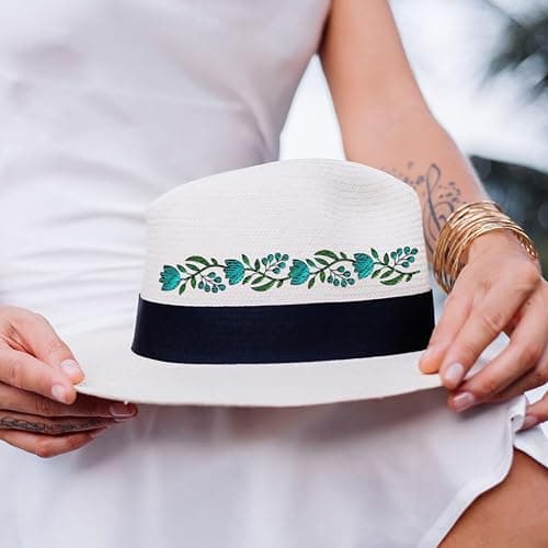BENECREAT 4 Style 27Pcs Flower Border Water Soluble Hand Sewing Stabilizers, Long Rattan Flowers Tear Away Water Soluble Embroidery Patterns for Carves, Shirts, Coats, Bags, Towels thumbnail 6