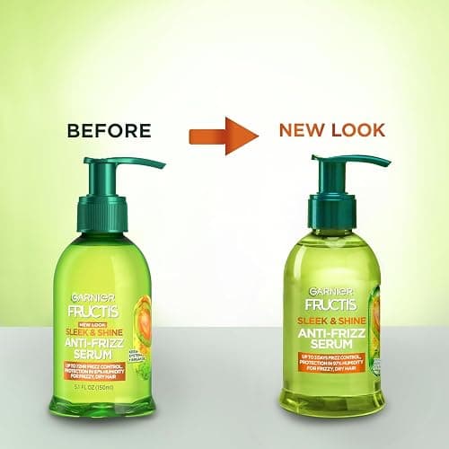 Garnier Fructis Sleek & Shine Anti-Frizz Serum for Frizzy, Dry Hair, Argan Oil, 5.1 Fl Oz, 1 Count (Packaging May Vary) thumbnail 10