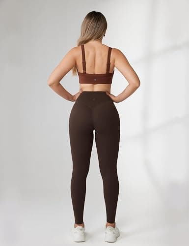 UNISSU Hugcurve No Front Seam High Waisted Workout Leggings for Women Buttery Soft Yoga Pants Gym Athletic Tights - 25'' thumbnail 3
