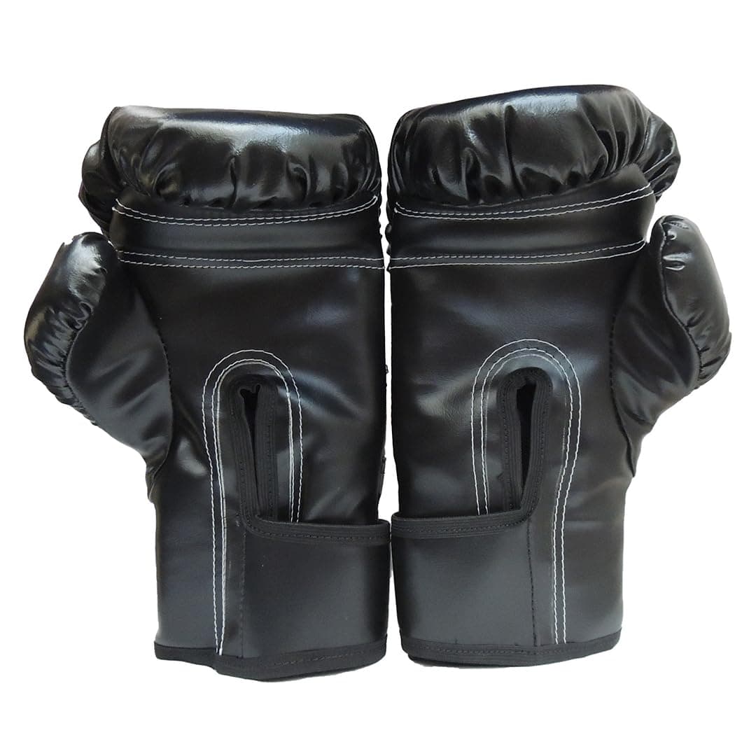 Punch Home Luvas de Boxe 2 Peças, Masculino e Feminino - 8 - Preto thumbnail 4