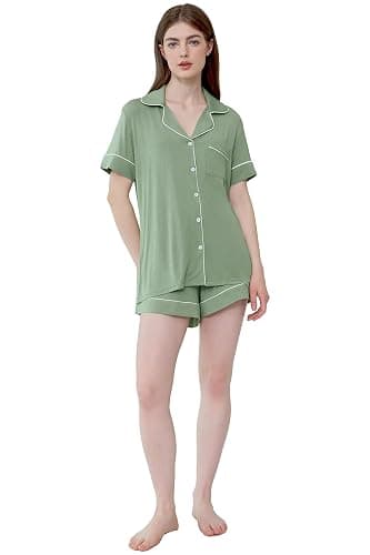 Joyaria Women's Bamboo Viscose Pajama Set thumbnail 6
