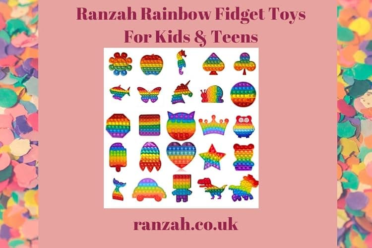 Ranzah Pop Fidget Toy Push Pop Bubble Sensory Toy For Kids And Adults Travel Poppet Toy Squishy Toy For Gifts & Parties ADHD Stress & Anxiety Relief Toy Squeeze Toddler Toy (Peach Heart) thumbnail 8