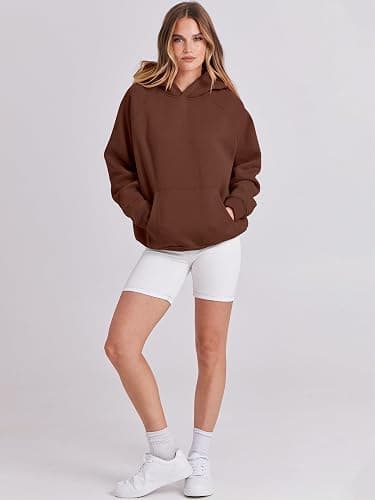 ANRABESS Women Hoodies Oversized Fleece Long Sleeve Comfy Casual Basic Pullover Sweatshirts 2026 Fall Outfits Y2K Clothes thumbnail 5
