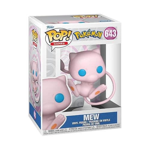 Funko POP! Games: Pokemon - Mew - Collectable Vinyl Figure - Gift Idea - Official Merchandise - Toys For Kids & Adults - Model Figure for Collectors and Display - Image 1