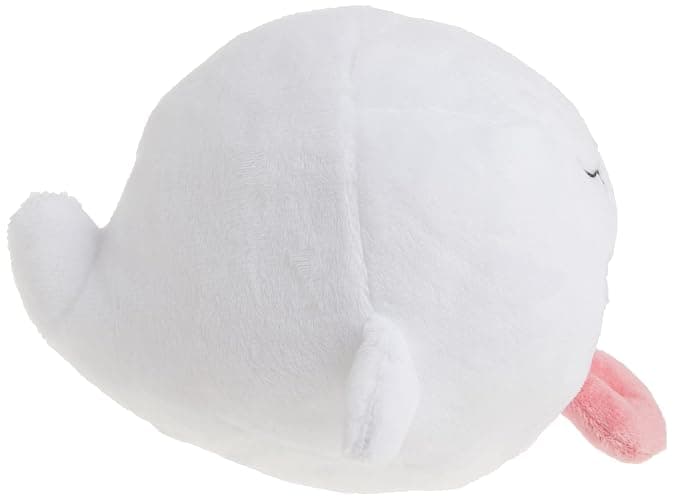 Little Buddy Super Mario All Star Collection 1428 Ghost Boo Stuffed Plush, 4" thumbnail 4
