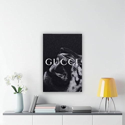 Dehub Black And White Luxury Poster for Home Office Decoration Chic Fashion Canvas Prints for Wall Aesthetic Perfect Gifts for Birthday Party Unframe-style 16x24inch(40x60cm) thumbnail 6