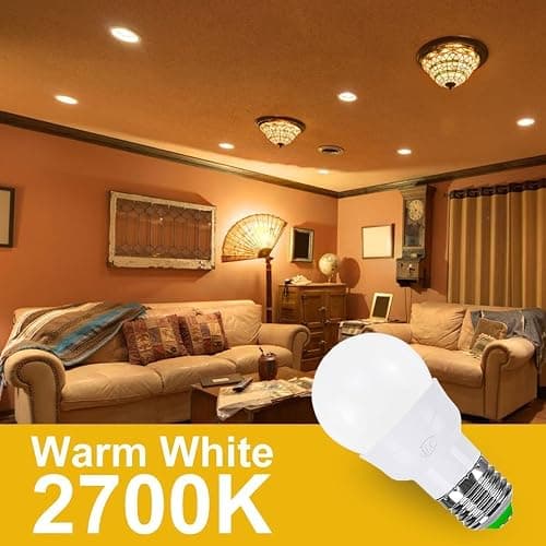 ILC RGB LED Color Changing Light Bulb, 40W Equivalent, 450LM, 2700K Warm White 5W E26 Screw Base RGBW, Flood Light Bulb- 12 Color Choices - Timing Infrared Remote Control (4 Pack) - 4 Count (Pack of 1) thumbnail 5