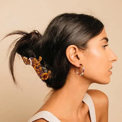 Cute Dachshund Claw Clips, Cellulose Acetate Hair Clips, Dog Hair Barrettes Hair Accessories for Women Girls thumbnail 7