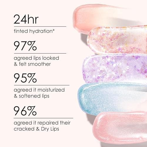 CATKIN Lip Balm Moisturizer Repair Lip Skin Pink Transparent (C07 Amethyst) thumbnail 3
