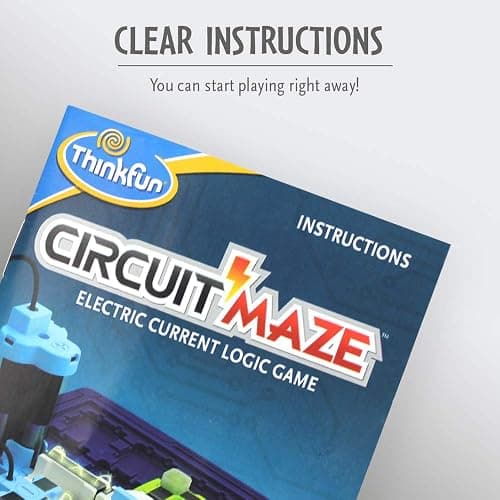 ThinkFun Circuit Maze Game - Brain-Boosting STEM Toy | Teaches Circuitry Through Engaging Gameplay | Toy of The Year Finalist | Ideal for Boys and Girls Age 8 and Up thumbnail 4