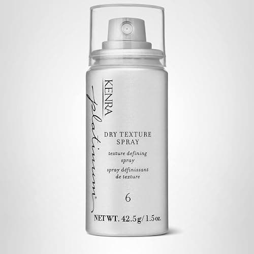 Kenra Platinum Dry Texture Spray 6 | Texture Defining Styler | Increases Texture & Fullness | Absorbs Oils & Impurities | Ultra-Lightweight, Non-Drying Formulation | All Hair Types thumbnail 8