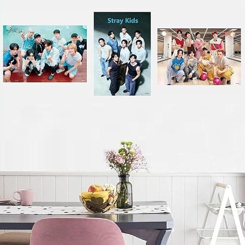 Baosai Posters 8 Sheets Wall Poster Room Decoration 16" X 11"(Yellow) - Yellow thumbnail 2