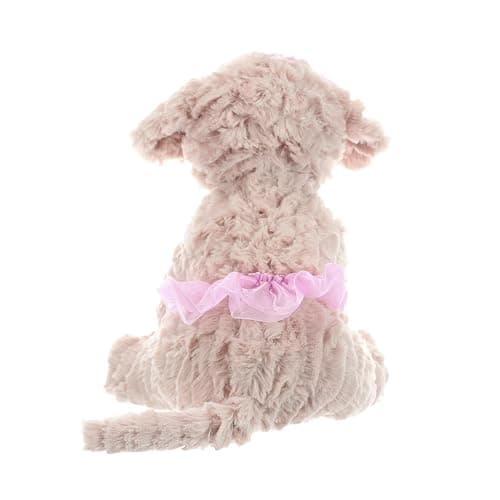 The Petting Zoo Ballerina Scruffy Dog Stuffed Animal, Dance Gifts, 10 in | Ballerina Scruffy Dog by Zoologee. Great for birthdays and dance recital gifts for girls thumbnail 5