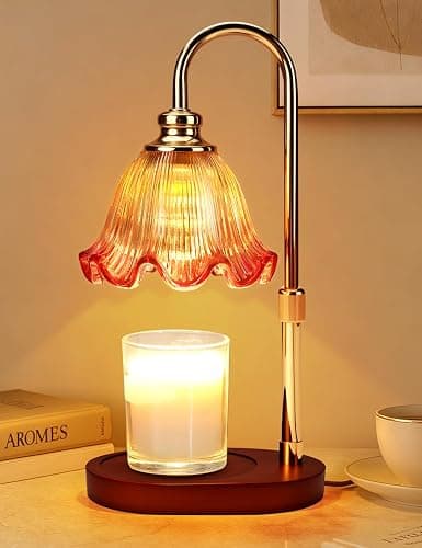 Banbanda Candle Warmer Lamp with Timer Dimmable: Birthday Gifts for Women & Christmas Decorations for Home– Candle Lamp Gifts for Mom - White Elephant Gifts Useful - Image 1