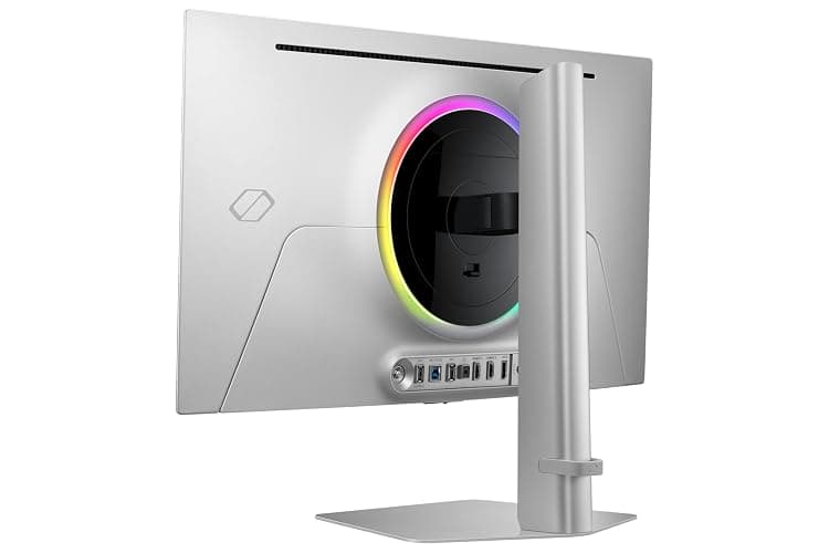 Samsung Écran PC Gaming Odyssey OLED G8-G81SF, Taille 27'', Résolution 4K (3840x2160), 240Hz, 0,03ms, 2xHDMI, DP, Ajustable en Hauteur, Orientable, Pivotable, Inclinable, LS27FG816SUXEN thumbnail 4