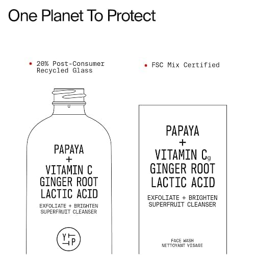 Youth To The People Superfruit Facial Cleanser - Papaya + Vitamin C Gentle Exfoliating Face Wash, Cellular Skin Renewal with AHA + BHA, Evens Skin Tone & Texture for Soft + Radiant Skin, Sulfate-free thumbnail 12