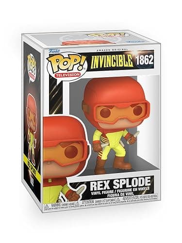Epic Collectibles Pop Animation: Invincible - Rex Splode Vinyl Figure | Bundled with Box Protector Compatible for Funko - Image 1