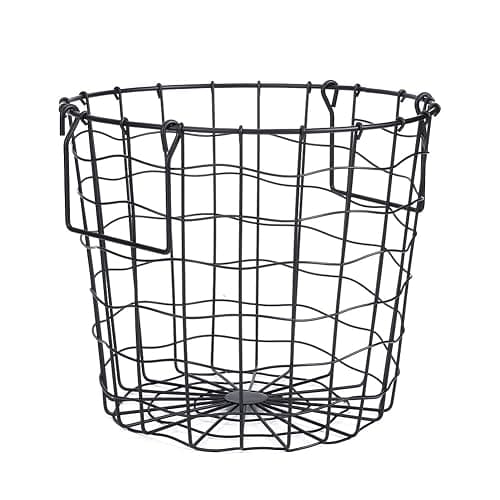 Iron Art Laundry Basket, Multifunctional Storage Organizer for Bathroom, Nordic Style, ins style, Versatile Use with Large Capacity, Hollow Design for Dirty Clothes thumbnail 9