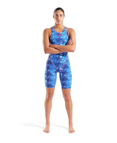 Arena Powerskin ST Next Einteiliger Badeanzug für Damen, FINA-zugelassener Wettkampfanzug, Schwimmanzug für Damen aus Recyceltem Material, Gefütterter Einteiler für Damen mit Verstärkten Trägern thumbnail 6