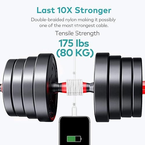 Magnetic Charging Cable,(6.5 FT) Super Organized Charging Magnetic Absorption Nano Data Cable for Galaxy S21/S20 Ultra S10 S10E S9 Note 20 10 9 8 Pixel, LG V30 G6, Nintendo Switch,OnePlus 5 etc thumbnail 4