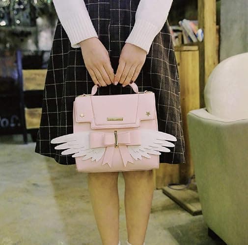 GK-O Card captor Kinomoto Sakura Wings Kawaii Japanese Lolita Girls Shoulder Bag Handbag thumbnail 2