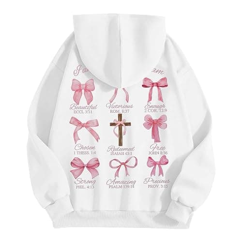 BJUTIR Women's Hoodies Sweatshirts Loose Casusl Drop Shoulder Cute Long Sleeve Tops Trendy Comfy Pullovers with Pocket thumbnail 6