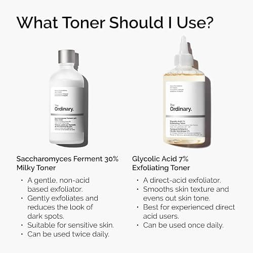 The Ordinary Glycolic Acid 7% Exfoliating Toner, Brightening and Smoothing Daily Toner for More Even-Looking Skin Tone thumbnail 6