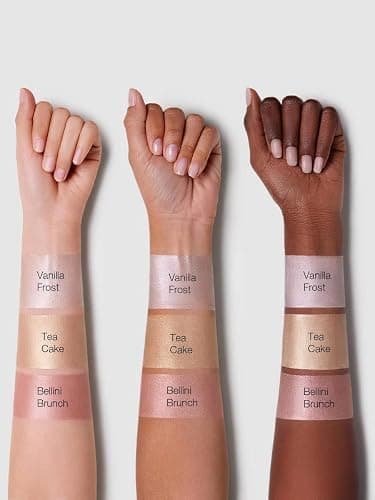SHEGLAM Glow Bloom Liquid Waterproof Highlighter Long Lasting Cream Highlighter with Shimmer Dewy Finish - Vanilla Frost thumbnail 7