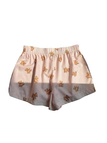 SOLY HUX Women's Plaid Shorts Y2k Elastic Low Rise Casual Summer Lounge Shorts thumbnail 2