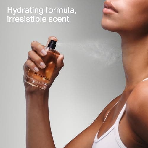 Salt & Stone Body Mist, Saffron & Cedar Scent, Skincare Infused Hair & Body Spray for Women and Men, Hydrating Fragrance with Glycerin and Red Algae, Vegan, Cruelty Free, 3.4 fl oz thumbnail 3