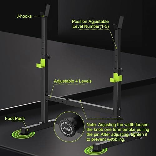 FitinOne Adjustable Folding Weight Bench for Home Gym, 660 lbs Capacity Multi-Functional Workout Bench Sturdy Durable for Full Body thumbnail 5