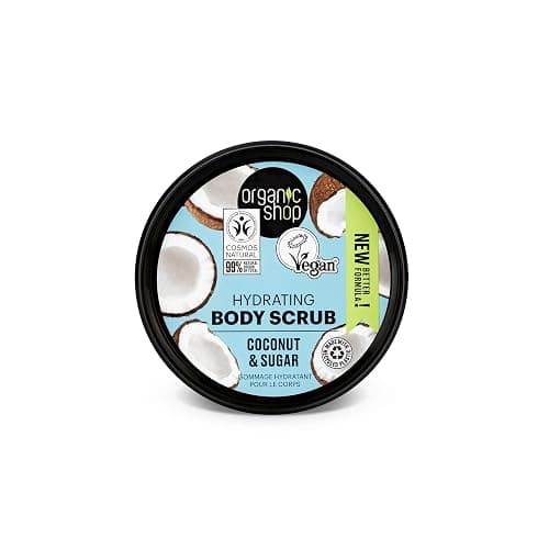 Organic Shop 250ml Body Scrub Hydrating Coconut - Coconut thumbnail 2