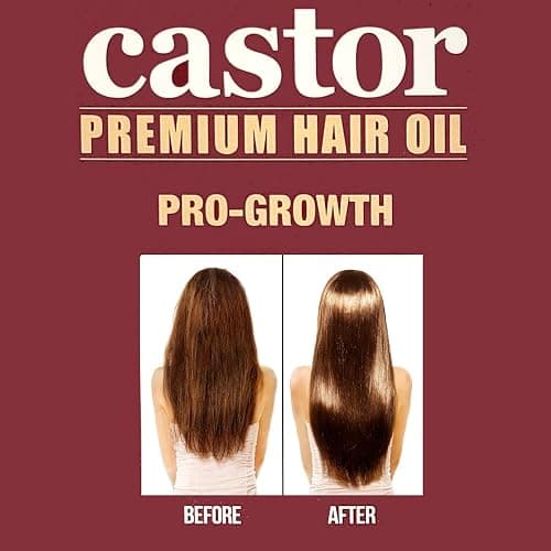 Difeel Pro-Growth Hair Care Set with Castor Oil - 3-PC Style: Shampoo & Conditioner 12oz EACH, & Hair Oil 8oz thumbnail 5