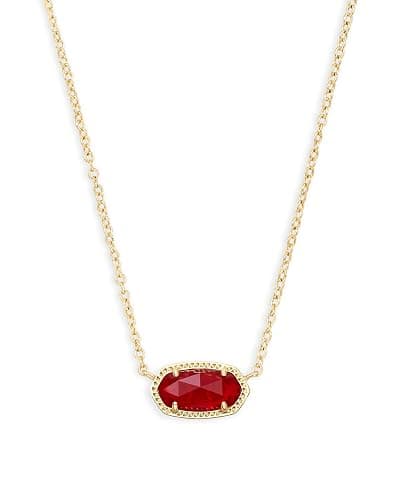 Kendra Scott Elisa Pendant Necklace for Women, Fashion Jewelry, 14k Gold-Plated - Image 1