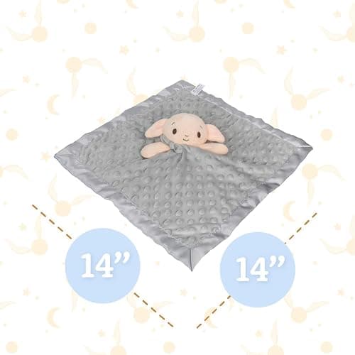 Kids Preferred Harry Potter 12 Inch Dobby Baby Lovey Security Blanket Snuggle Toy Stuffed Animal for Newborn Infants and Babies thumbnail 6