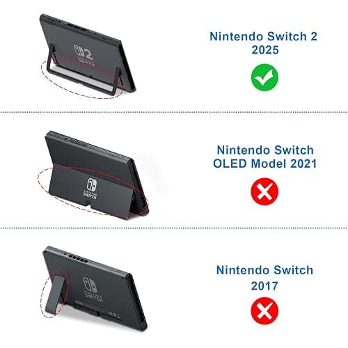 FINTIE Ultra Slim Protective Carrying Case for Nintendo Switch 2 (2025) | Anti-Crush Joy-Con Protection, 10 Game Card Slots, Amiibo Cards Storage Bag, Travel & Everyday Essential, Pink thumbnail 2