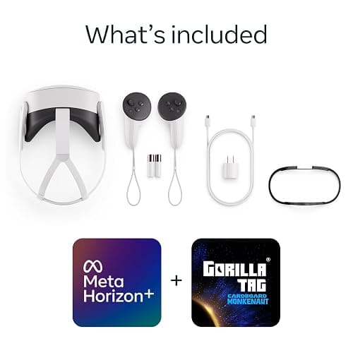 Meta Quest 3S 128GB | Virtual Reality — VR Headset — Gorilla Tag Bundle thumbnail 9