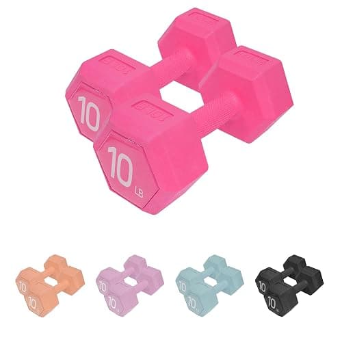 pink 10 lb dumbbells  - Image 1