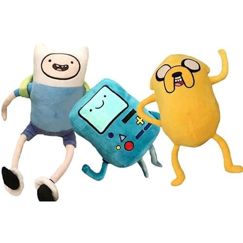 Soft Plush Toy Collection | Characters Finn, Jake & BMO | 11in Stuffed Dolls | Perfect for Birthday Gifts, Party Decor & Collectors | Safe, Premium Material (BMO) thumbnail 3