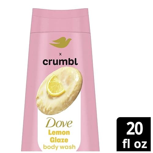 Dove Moisturizing Liquid Body Wash & Scrub | Lemon Glaze | 20oz Wash + 15oz Scrub thumbnail 2