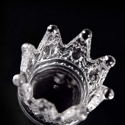 KADS 2 PCS Crown Nair Art Acrylic Liquid Powder Glass Dappen Dish Cup Nails Art Pen Holder Nail Crystal Bowl Dapping Dish Glass Crystal Cup thumbnail 4