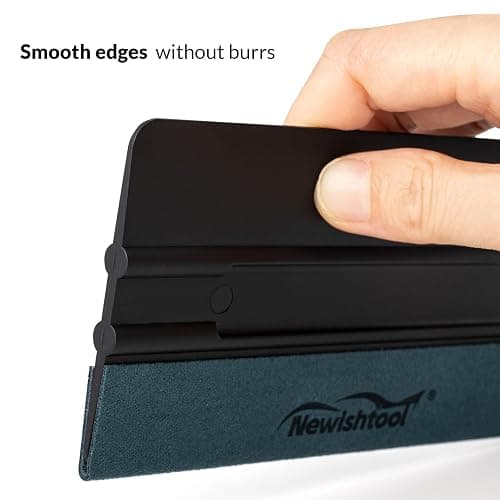 NEWISHTOOL 3 Pcs Vinyl Wrap Squeegee Different Size Felt Squeegee for Vinyl | Suede Felt Edge Squeegee Sign Making Wrap Tool for Wallpaper Smoothing, Car PPF Vinyl Wrap Window Tint Application thumbnail 4