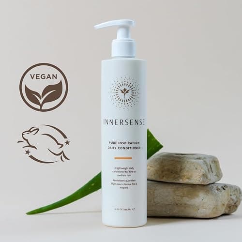 INNERSENSE Organic Beauty - Natural Pure Inspiration Daily Conditioner | Non-Toxic, Cruelty-Free, Clean Haircare (32 oz Refill Pouch) thumbnail 3