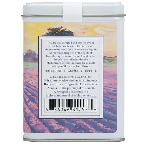 Harney & Sons Provence Tea, White Tea with Flavors of Apricot, Lemon and Lavender thumbnail 4